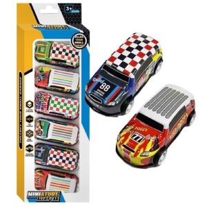 Μίνι Αυτοκινητακια Pull Back σε Εξάδα 9x26x2.5cm ToyMarkt 902388