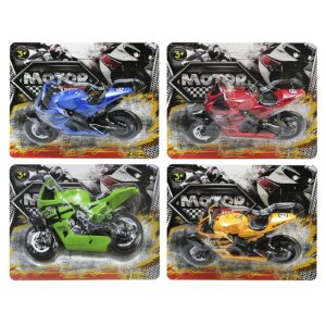 Καρτέλα 1 τεμ Μοτοσυκλέτα Free Wheels 14x12cm ToyMarkt 912770