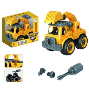 Εκσκαφέας Free Wheels & Κατσαβίδι 15x14x10cm ToyMarkt 913363