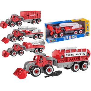 Τρακτέρ Free Wheels Πυροσβεστικής 33x12x8cm ToyMarkt 913646