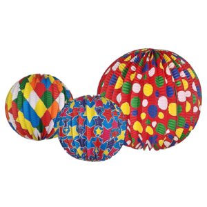 Φαναράκι Μπάλα Χάρτινη Πολύχρωμη ø26cm Bunny's 9377