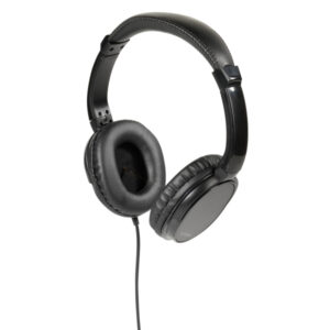 VIVANCO TV HEADPHONES WITH JACK / VOLUME CONTROL 5m black