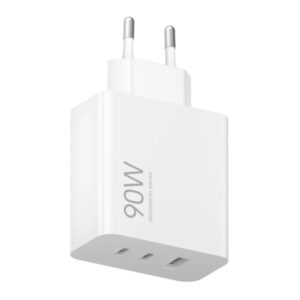 ORIGINAL XIAOMI MI TRAVEL CHARGER HYPERCHARGE 90W 3PORTS GaN white